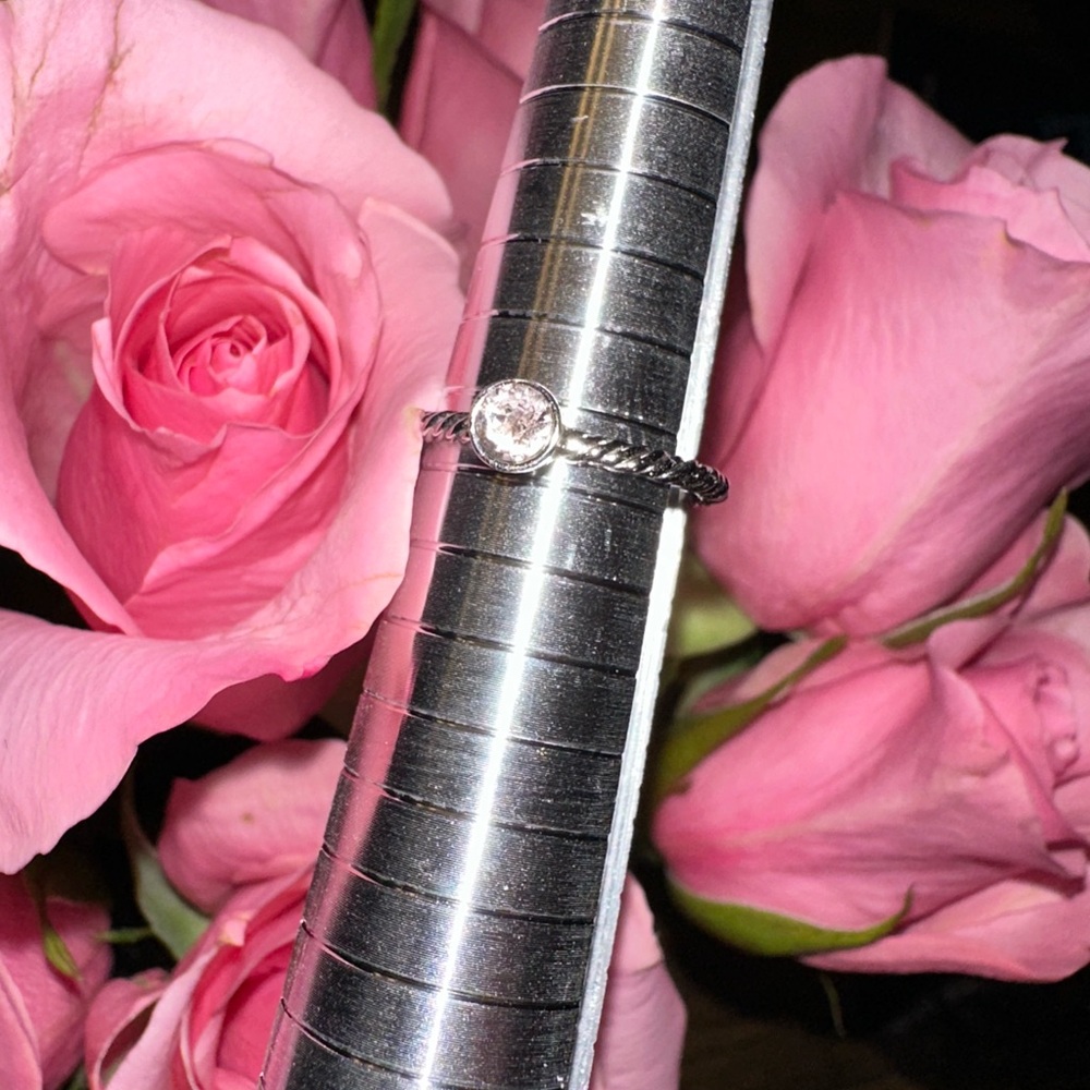 Touchstone Crystal June Birthstone Ring